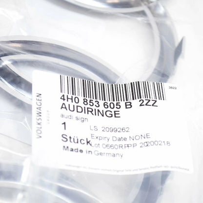 NEW AUDI A6 C7 FRONT GRILL BADGE EMBLEM 4H0853605B2ZZ 2014