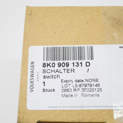 NEW AUDI A4 B8 IGNITION STARTER SWITCH 8K0909131D