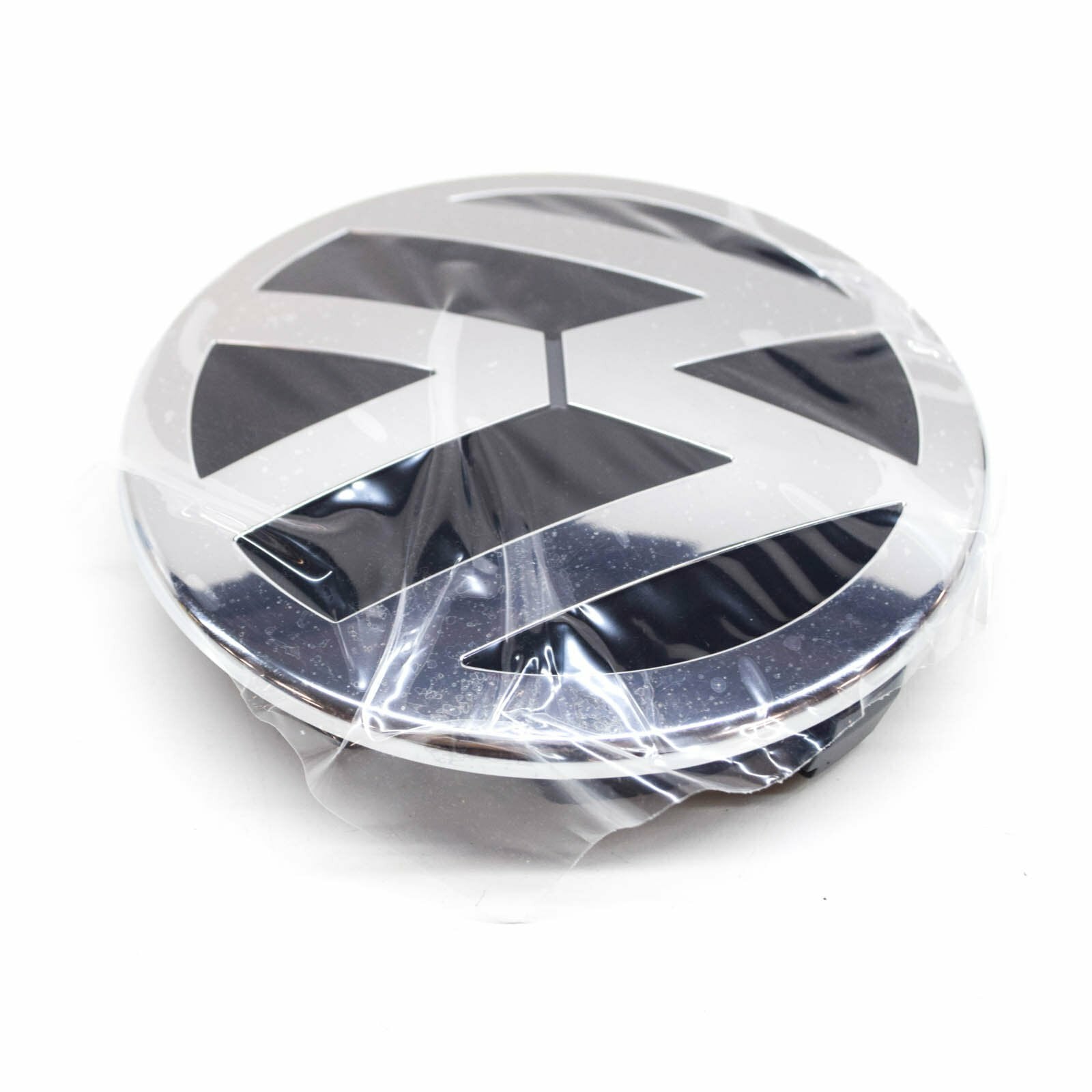 NEW VW TOUAREG 7L FRONT BUMPER GRILL EMBLEM BADGE 5.1" 3C0853601CFDY ORIGINAL