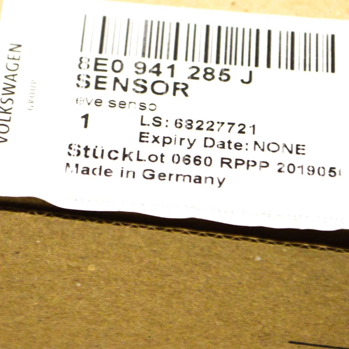 NEW AUDI A4 B7 FRONT HEADLIGHT LEVEL SENSOR 8E0941285J ORIGINAL