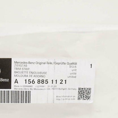 NEW MERCEDES-BENZ GLA X156 FRONT LEFT LOWER GRILLE TRIM A1568851121 ORIGINAL