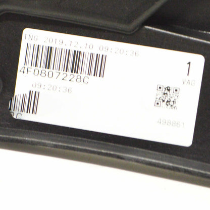 NEW AUDI A6 C6 FRONT BUMPER RIGHT BRACKET 4F0807228C 2008 ORIGINAL