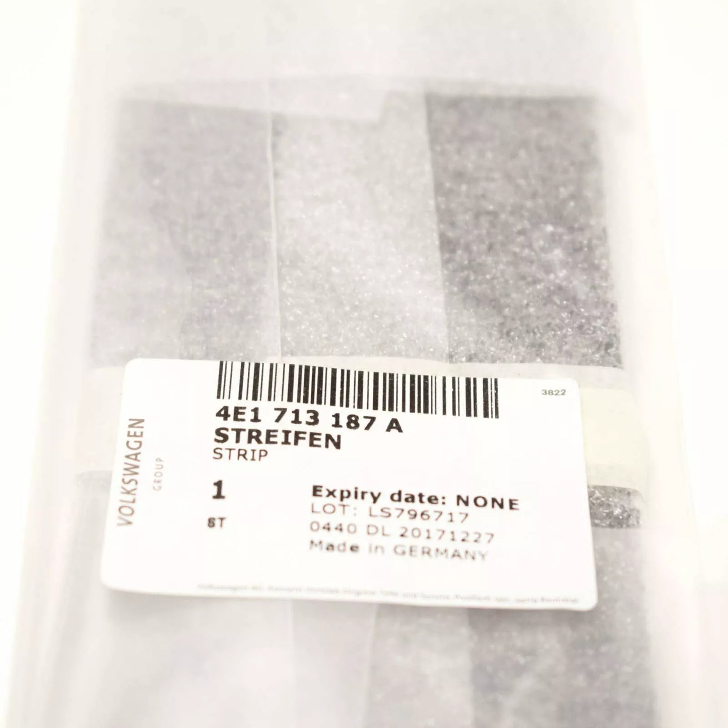 NEW AUDI A8 4E GEAR LEVER STRIP 4E1713187A LHD ORIGINAL