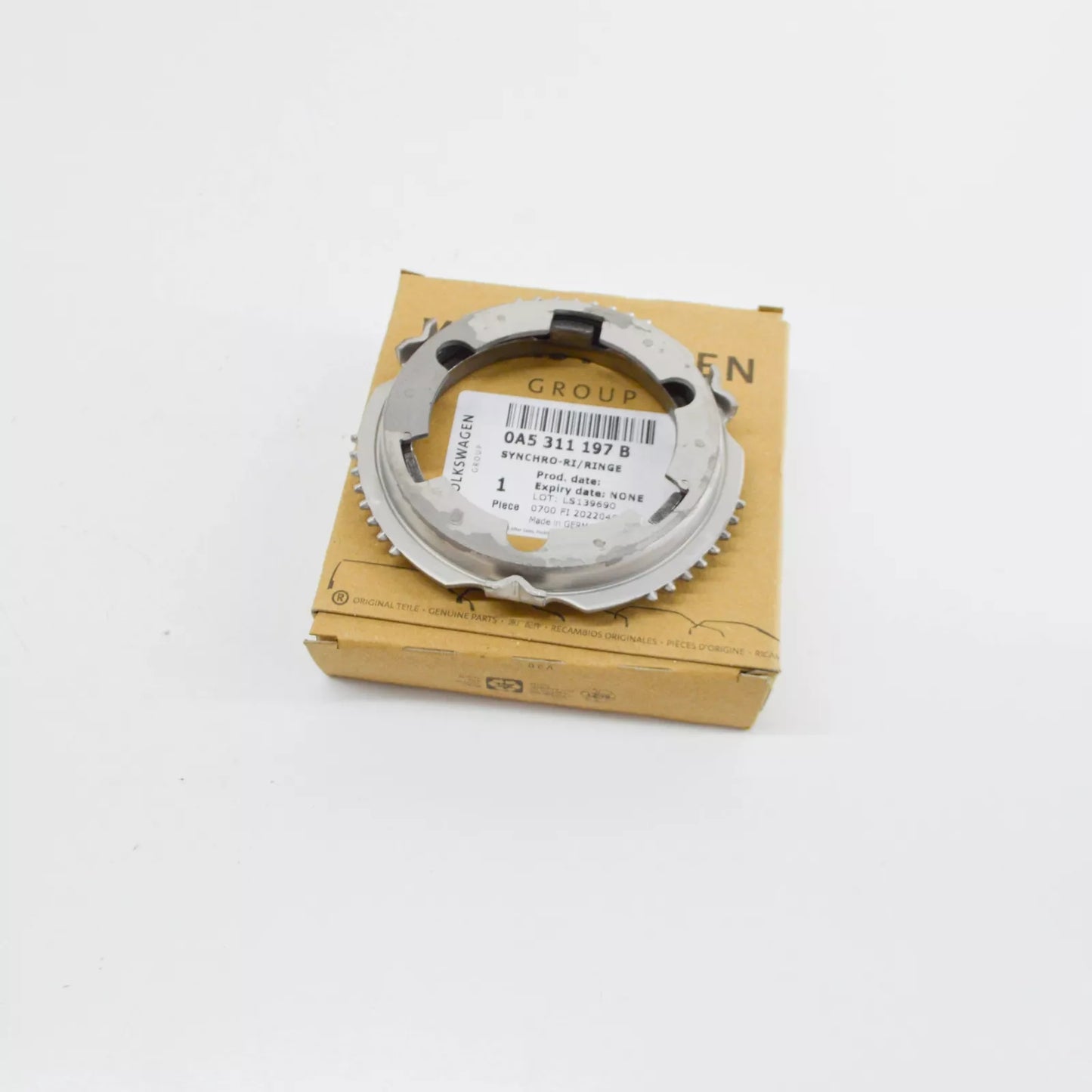 NEW AUDI Q3 F3 1./2. GEAR SYNCHRO RINGS SET 0A5311197B ORIGINAL