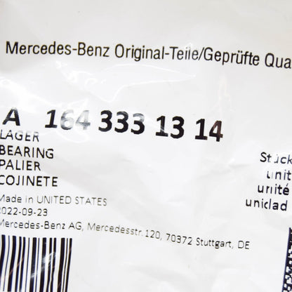 NEW MERCEDES-BENZ M W164 REAR LEFT/RIGHT BEARING A1643331314 ORIGINAL