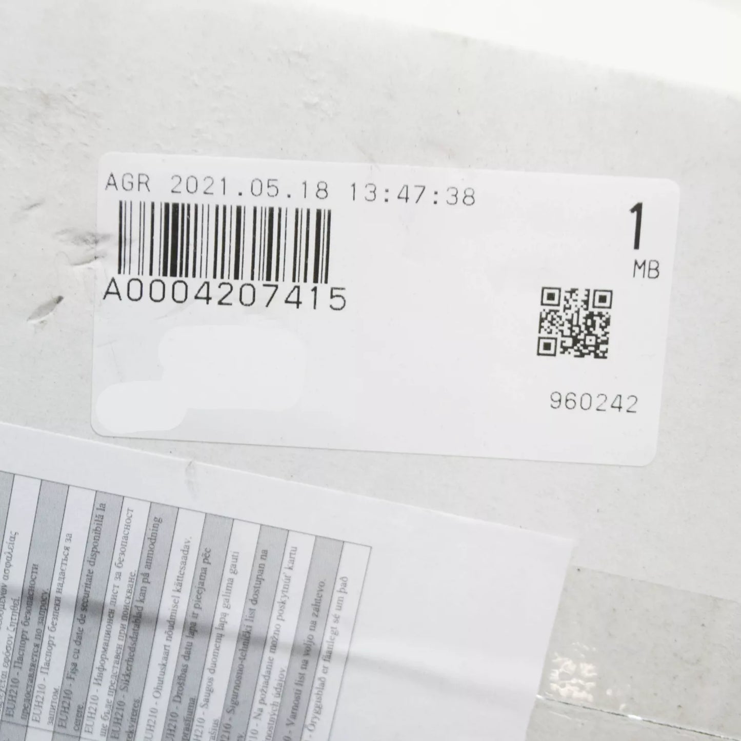 NEW MB SPRINTER 906 FRONT WHEEL BRAKE CALIPER CARRIER A0004207415 ORIGINAL