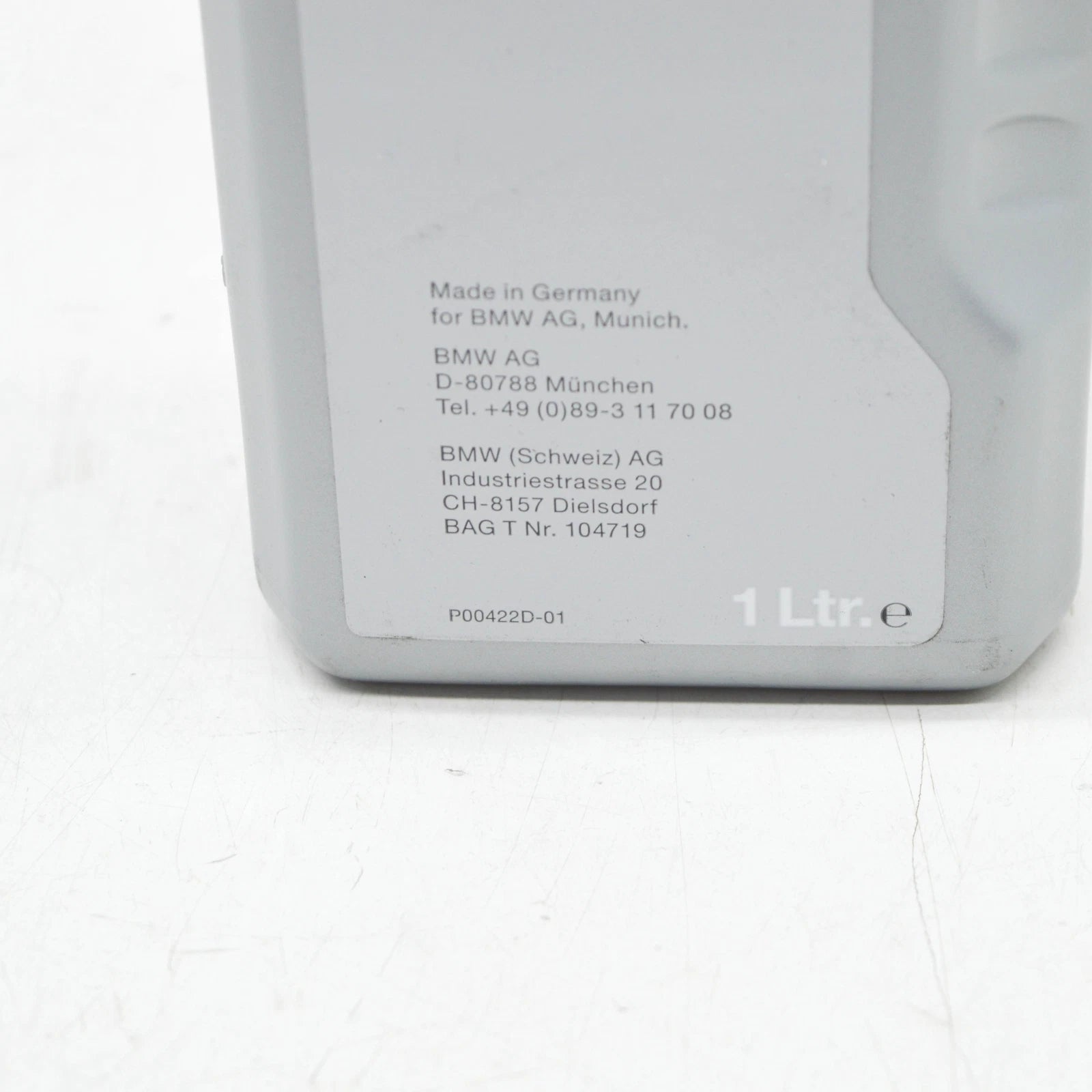 NEW BMW 1 E81 GEARBOX OIL 83222339219 2339219 ORIGINAL