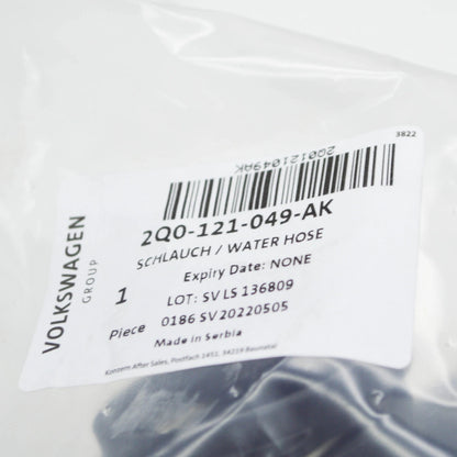 NEW AUDI A1 SPORTBACK GB RIGHT WATER COOLANT RADIATOR HOSE 2Q0121049AK