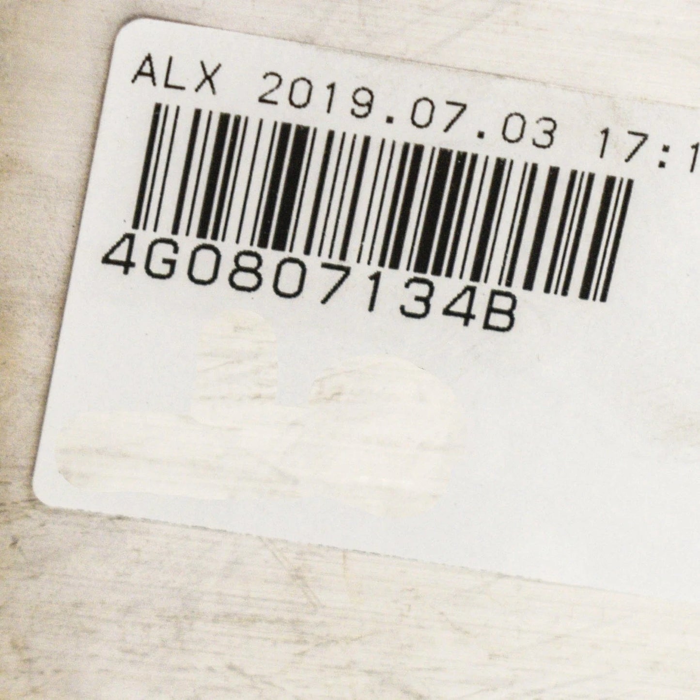 NEW AUDI A6 C7 FRONT BUMPER RIGHT CRASH IMPACT BRACKET 4G0807134B 2012