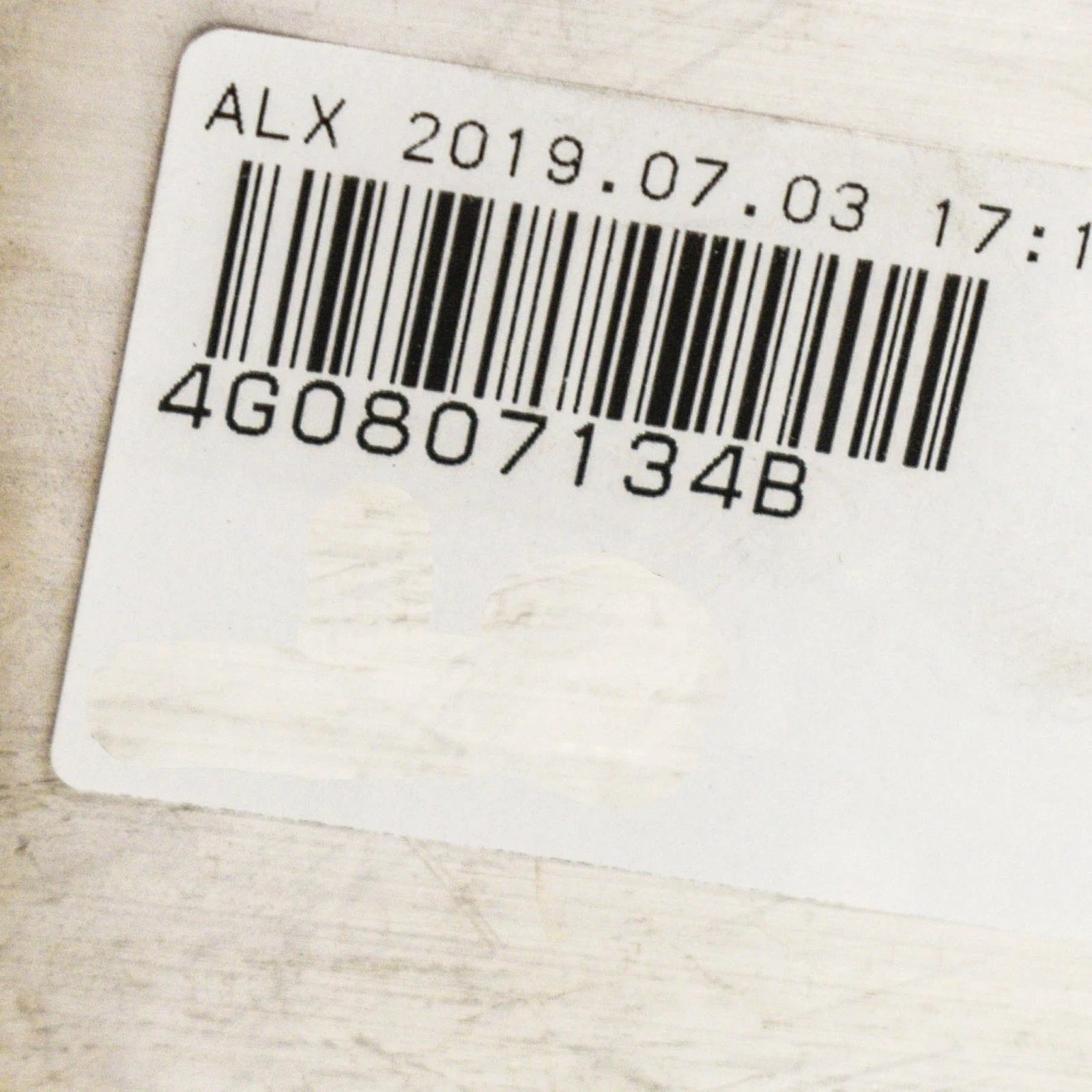 NEW AUDI A6 C7 FRONT BUMPER RIGHT CRASH IMPACT BRACKET 4G0807134B 2012