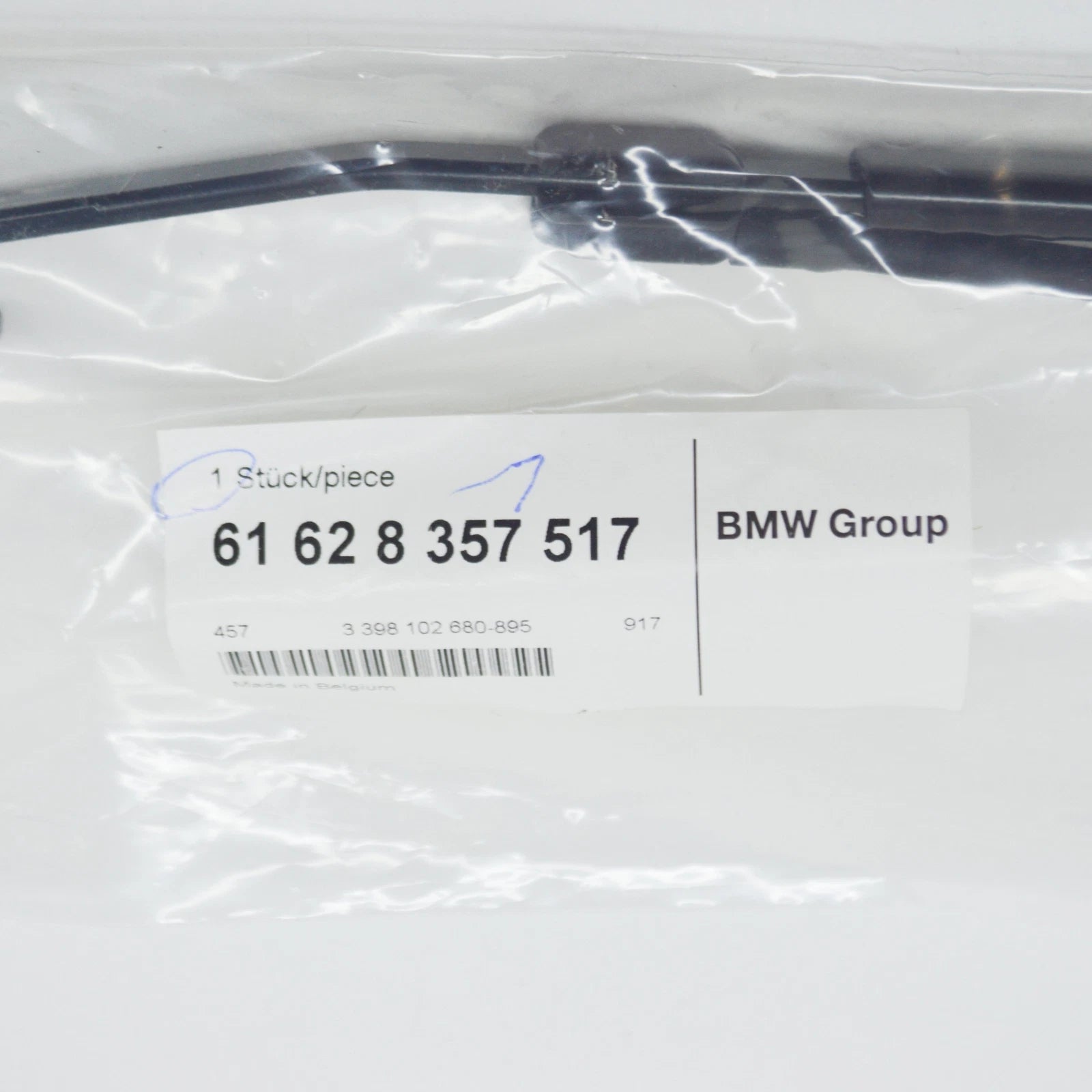 NEW BMW 3 COMPACT E36 REAR TAILGATE LID WIPER ARM 61628357517 8357517 ORIGINAL