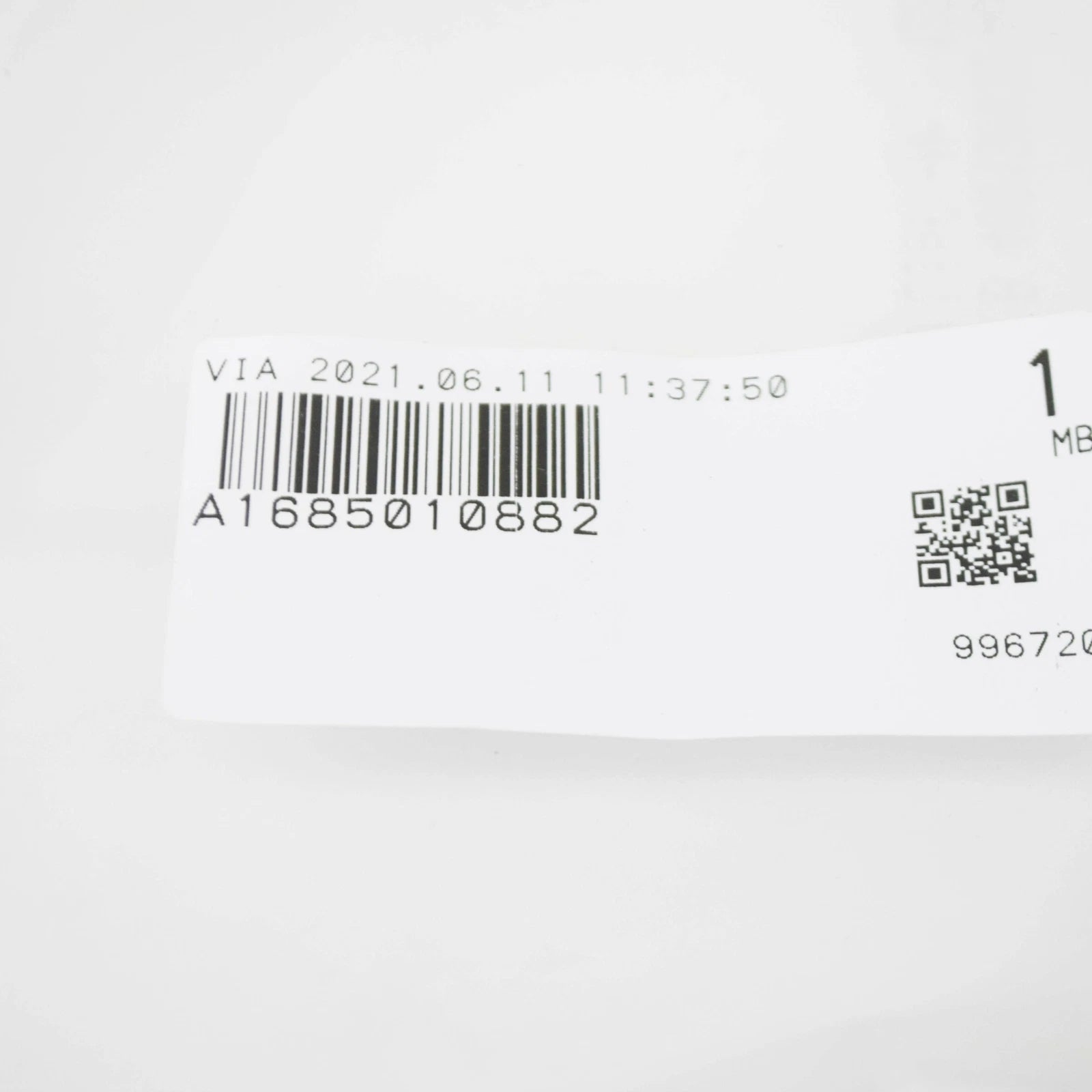 NEW MERCEDES-BENZ A W168 EXPANSION TANK TO WATER PUMP HOSE A1685010882 ORIGINAL