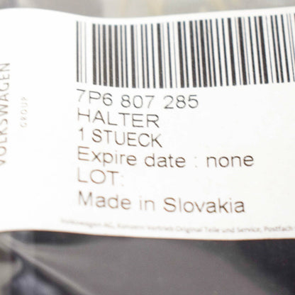 NEW VOLKSWAGEN TOUAREG 7P FRONT LICENCE PLATE HOLDER 7P6807285 ORIGINAL