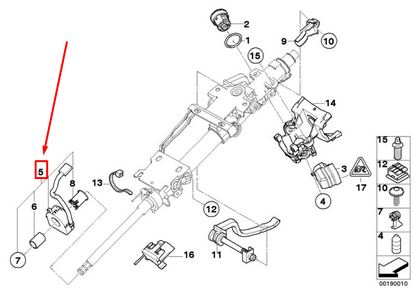 new bmw z4 e86 steering angle sensor repair kit 32307841205 7841205 original