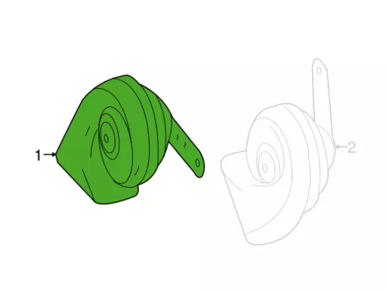 NEW MERCEDES BENZ GLE C292 TWEETER HORN SIGNAL A0005424104