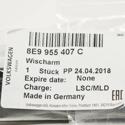 NEW AUDI A4 B7 REAR WINDOW WIPER ARM 8E9955407C 2007 ORIGINAL