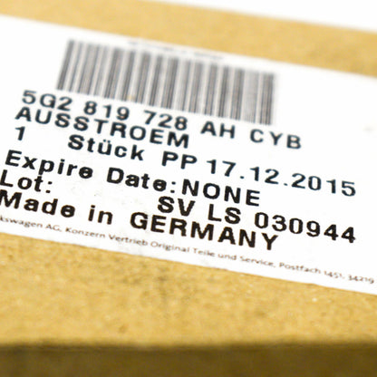 NEW VOLKSWAGEN GOLF MK7 CENTRE FRESH AIR VENT RHD 5G2819728AHCYB ORIGINAL