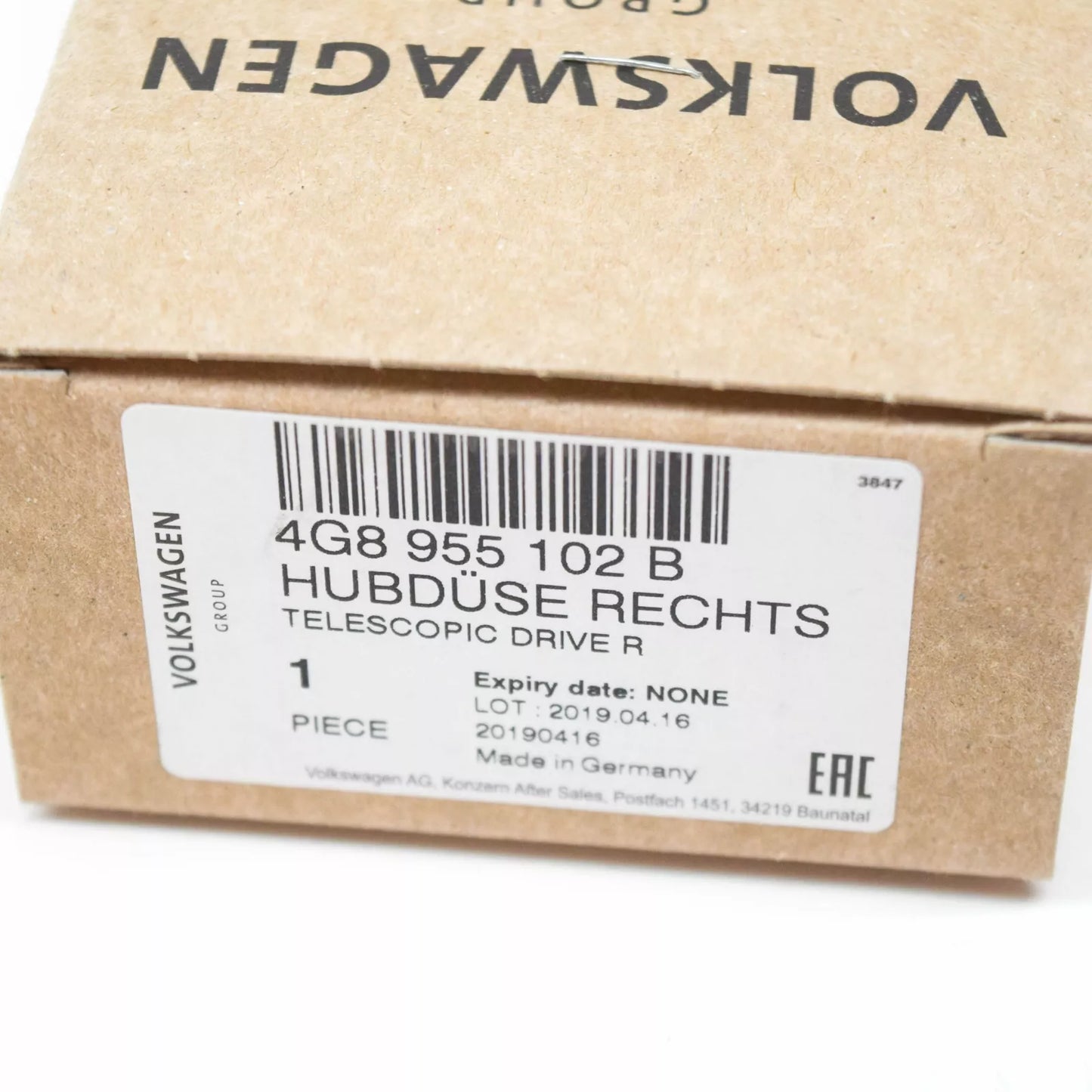 NEW AUDI A6 ALLROAD C7 4G FRONT RIGHT HEADLIGHT WASHER 4G8955102B