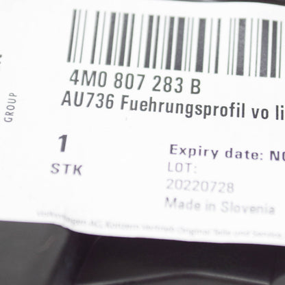 NEW AUDI Q7 4M FRONT LEFT BUMPER BRACKET GUIDE 4M0807283B ORIGINAL