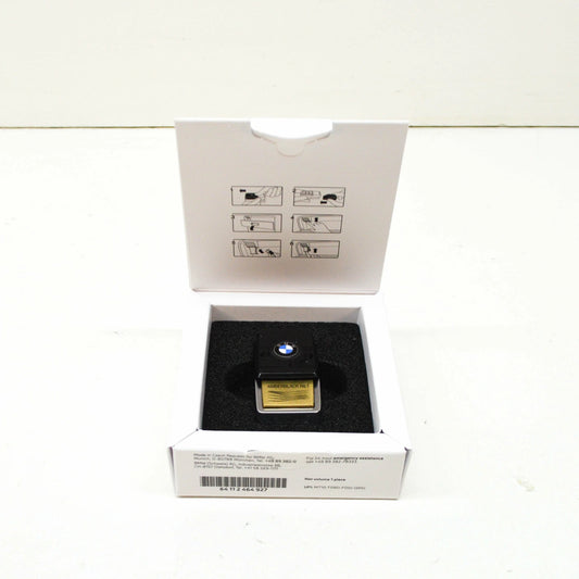 NEW BMW AIR FRESHENER AMBER BLACK REFILL 64112464927 ORIGINAL