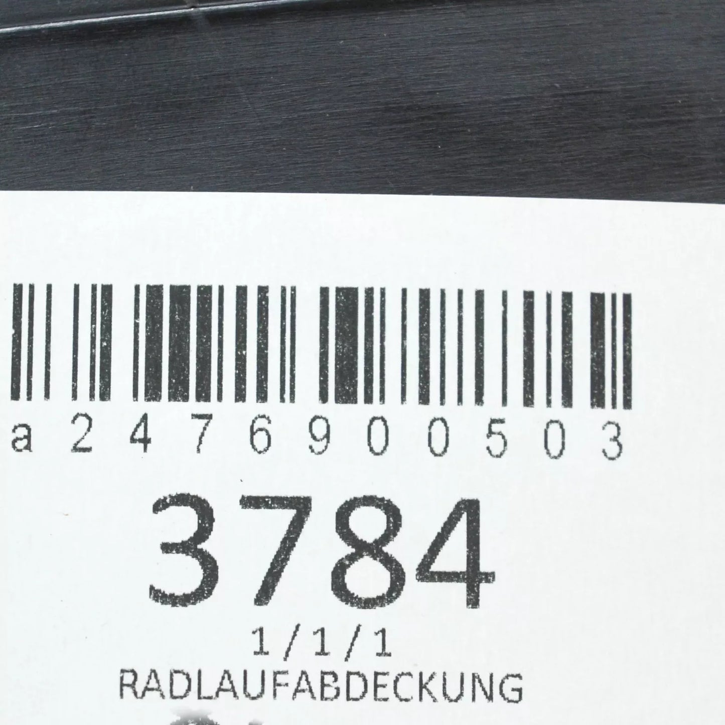 NEW MB GLA X156 FRONT LEFT WHEEL HOUSE COVERING EXTENSION A2476900503 ORIGINAL