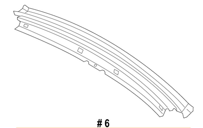 new audi a8 d4 cross member frame strut 4h0813531b original
