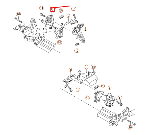 NEW AUDI A8 D4 ELECTRIC RIGHT SIDE ENGINE HYDRO-MOUNT 4G0199381LD ORIGINAL