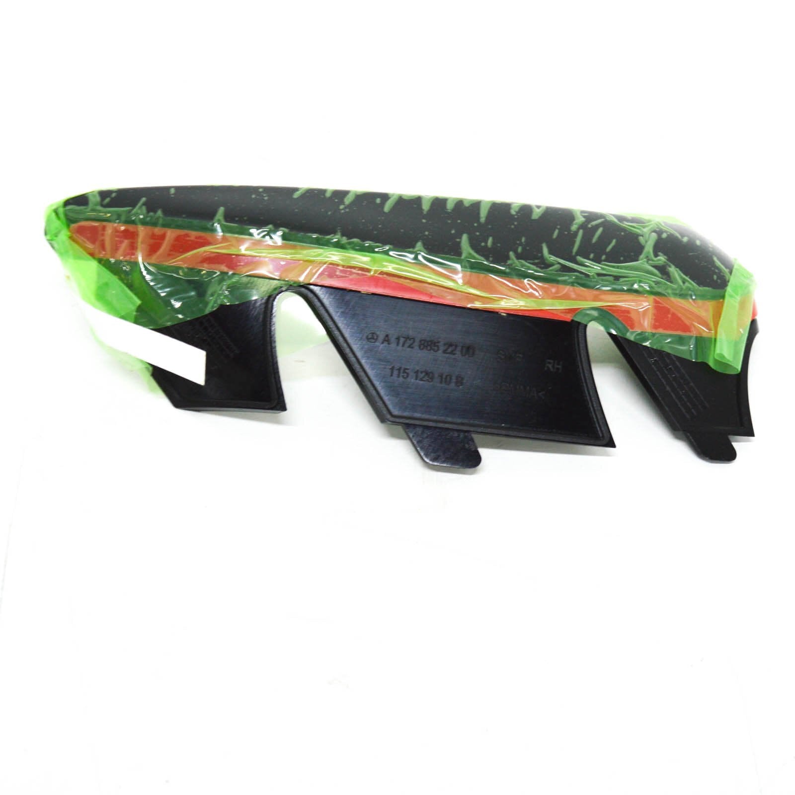 NEW MB SLK R172 AMG FRONT BUMPER RIGHT SIDE SPOILER A1728852200 ORIGINAL