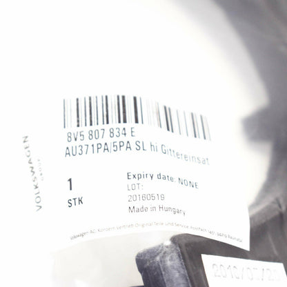 NEW AUDI A3 CABRIO 8V REAR BUMPER PIPE TRIM 8V5807834E 2017 ORIGINAL