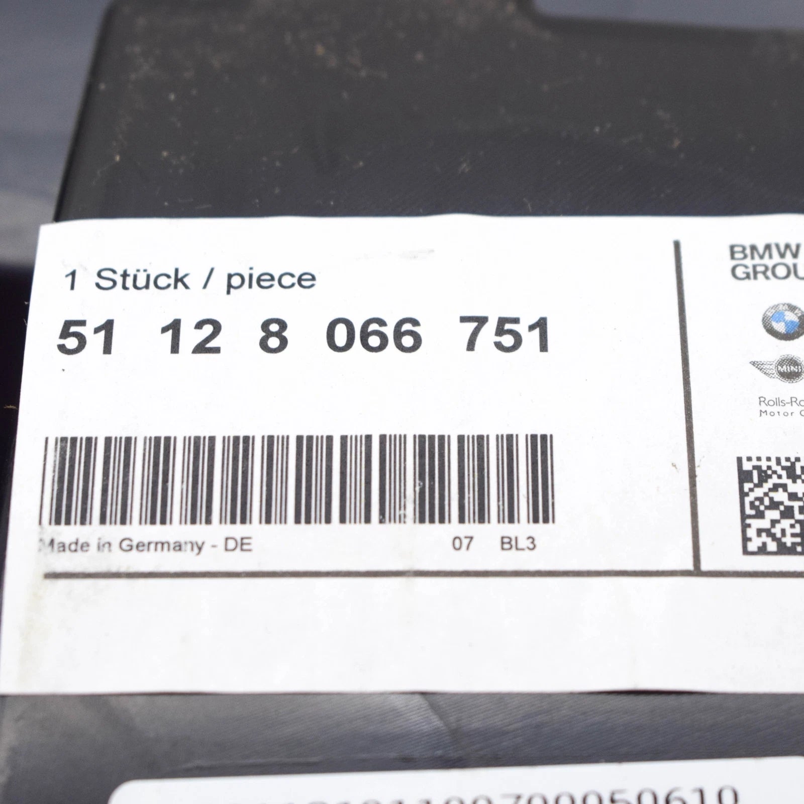 NEW BMW 5 TOURING G31 M REAR LEFT BUMPER BRACKET 51128066751 ORIGINAL