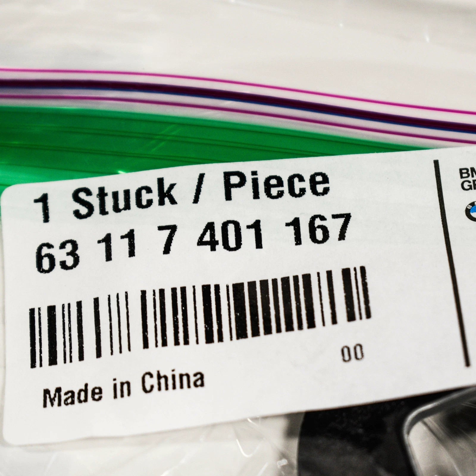 NEW BMW X3 F25 FRONT LEFT HEADLIGHT REPAIR KIT 63117401167 ORIGINAL