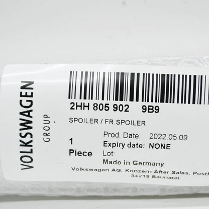 NEW VW AMAROK 2H FRONT CENTER BUMPER SPOILER 2HH8059029B9