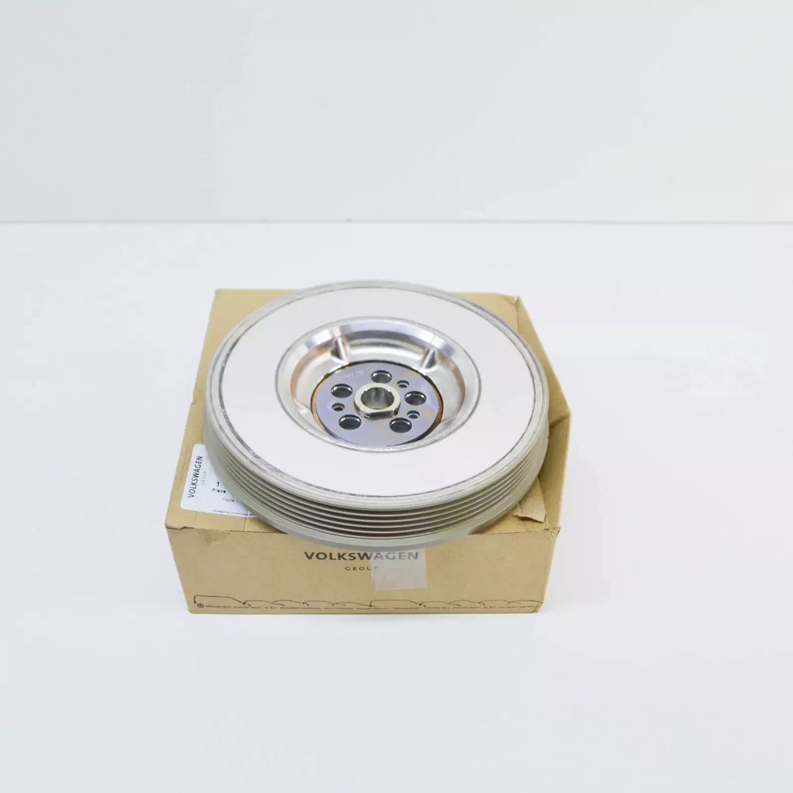 NEW AUDI RS3 2.5 CRANKSHAFT VIBRATION DAMPER 07K105243AC ORIGINAL 07K-105-243-AC