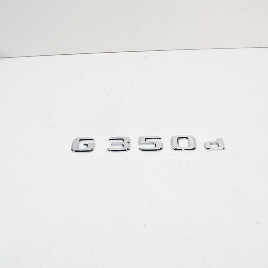 NEW MERCEDES-BENZ G W463 REAR MODEL PLATE BADGE A4638171400 ORIGINAL