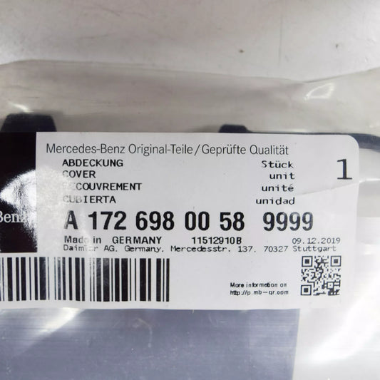 NEW MB SLK R172 FRONT LEFT LONGITUDINAL MEMBER JACK TRIM A17269800589999