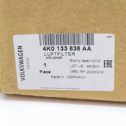 NEW AUDI A6 C8 ENGINE AIR FILTER BOX 4K0133838AA ORIGINAL