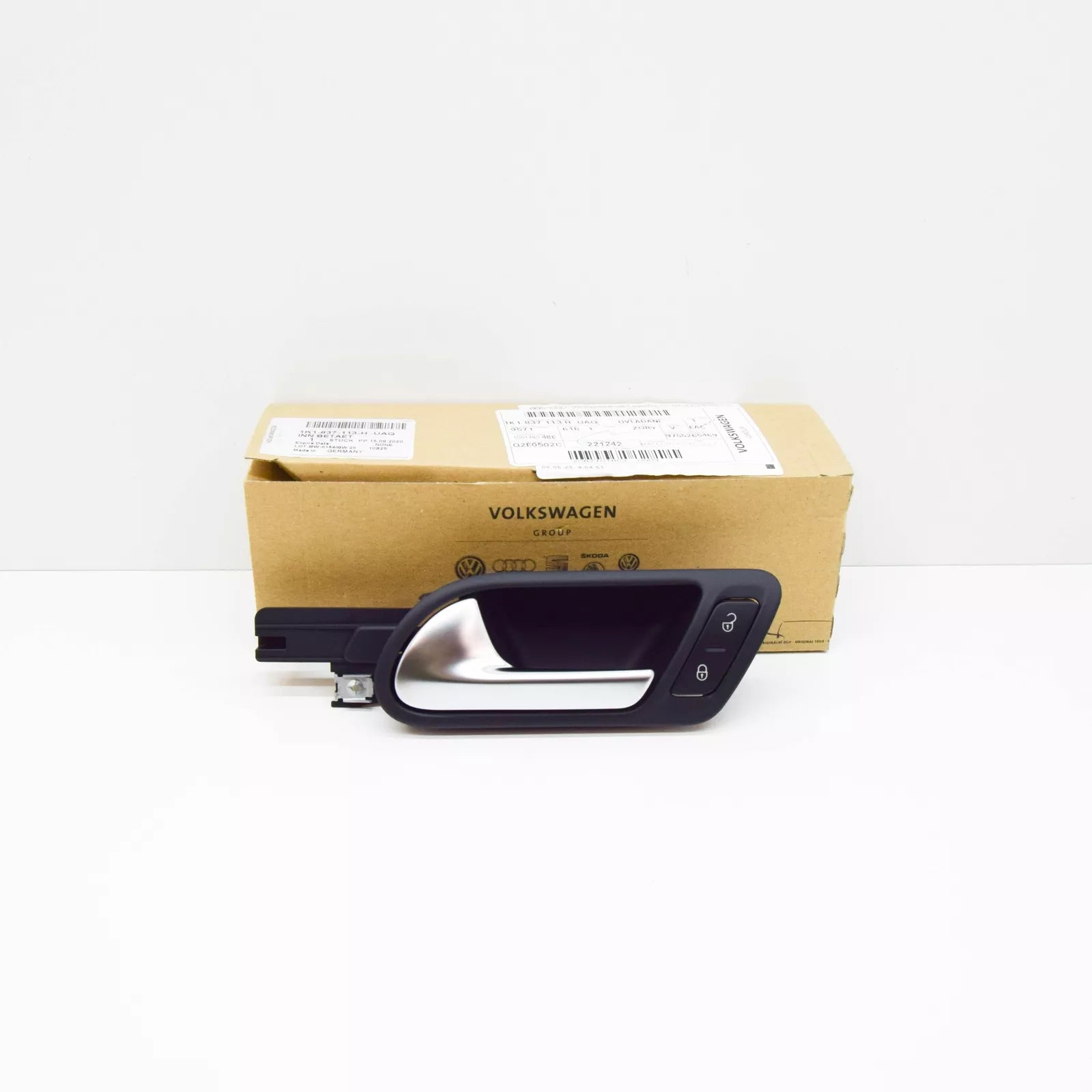 NEW VW GOLF V 1K MK5 LEFT FRONT INTERIOR DOOR HANDLE LHD 1K1837113HUAQ ORIGINAL