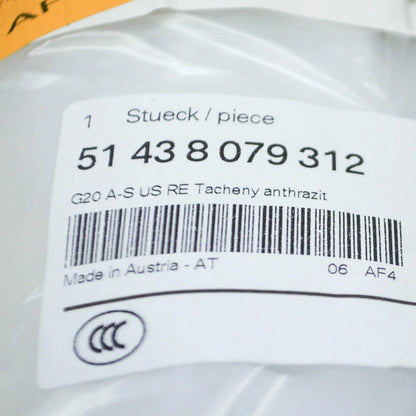 NEW BMW 3 G20 FRONT RIGHT A-PILLAR COLUMN INTERIOR TRIM 51438079312 ORIGINAL