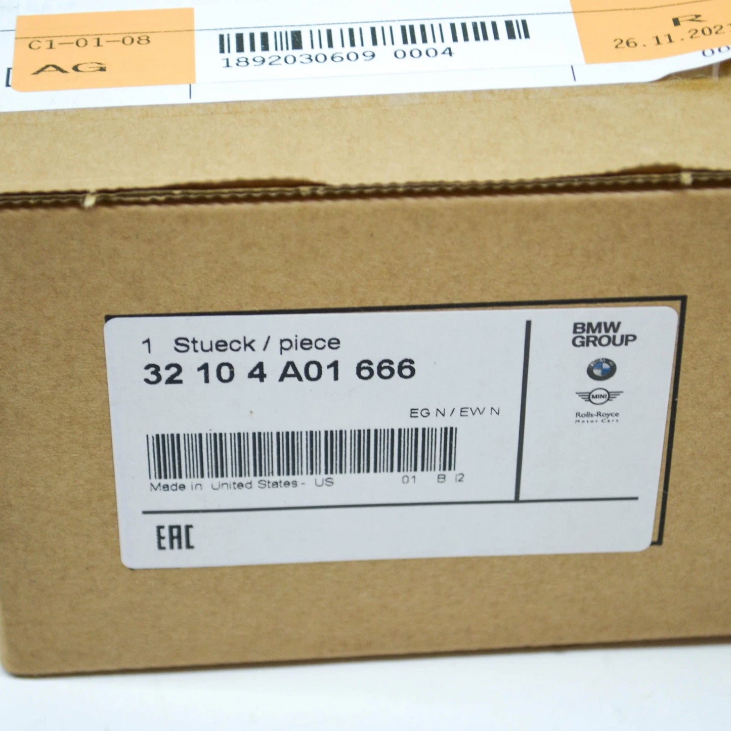 NEW BMW X3 G01 M F97 LEFT OUTER STEERING TIE ROD END 32104A01666 ORIGINAL