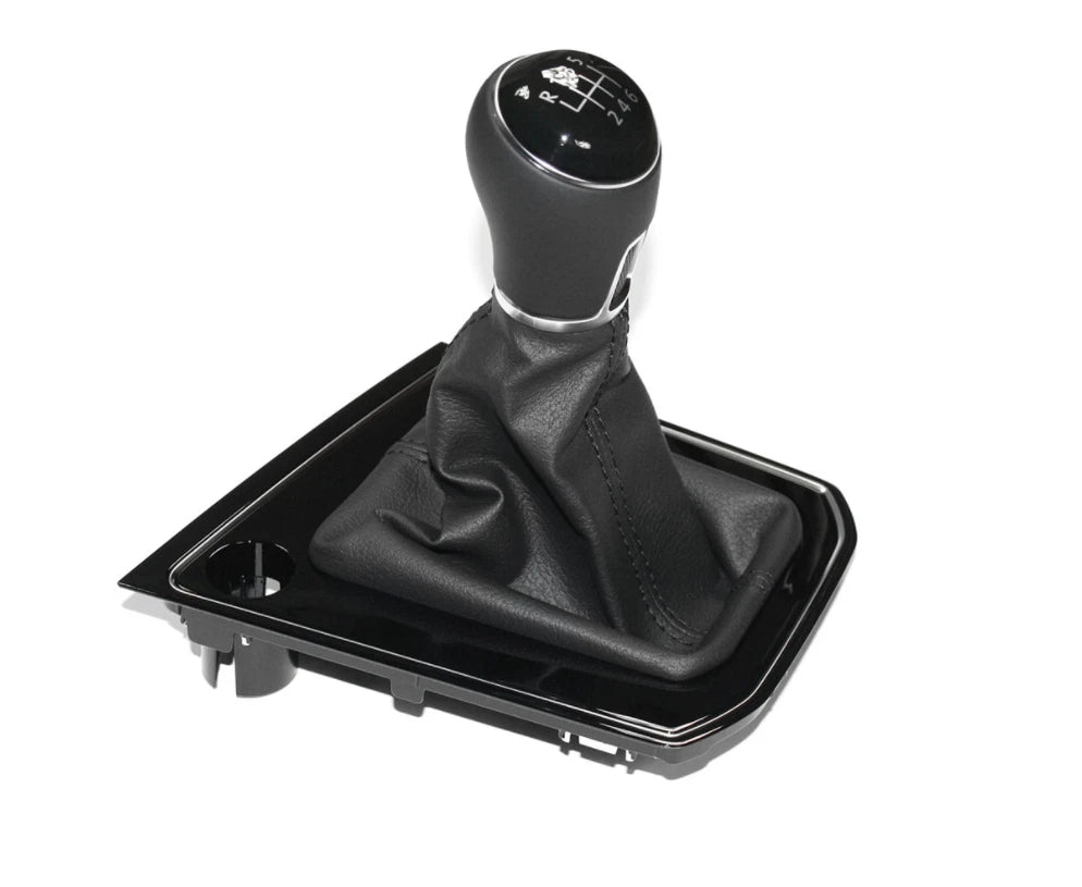 NEW VW TOURAN 5T GEAR SHIFTING KNOB WITH TRIM LHD 5TB711113AHQJ ORIGINAL