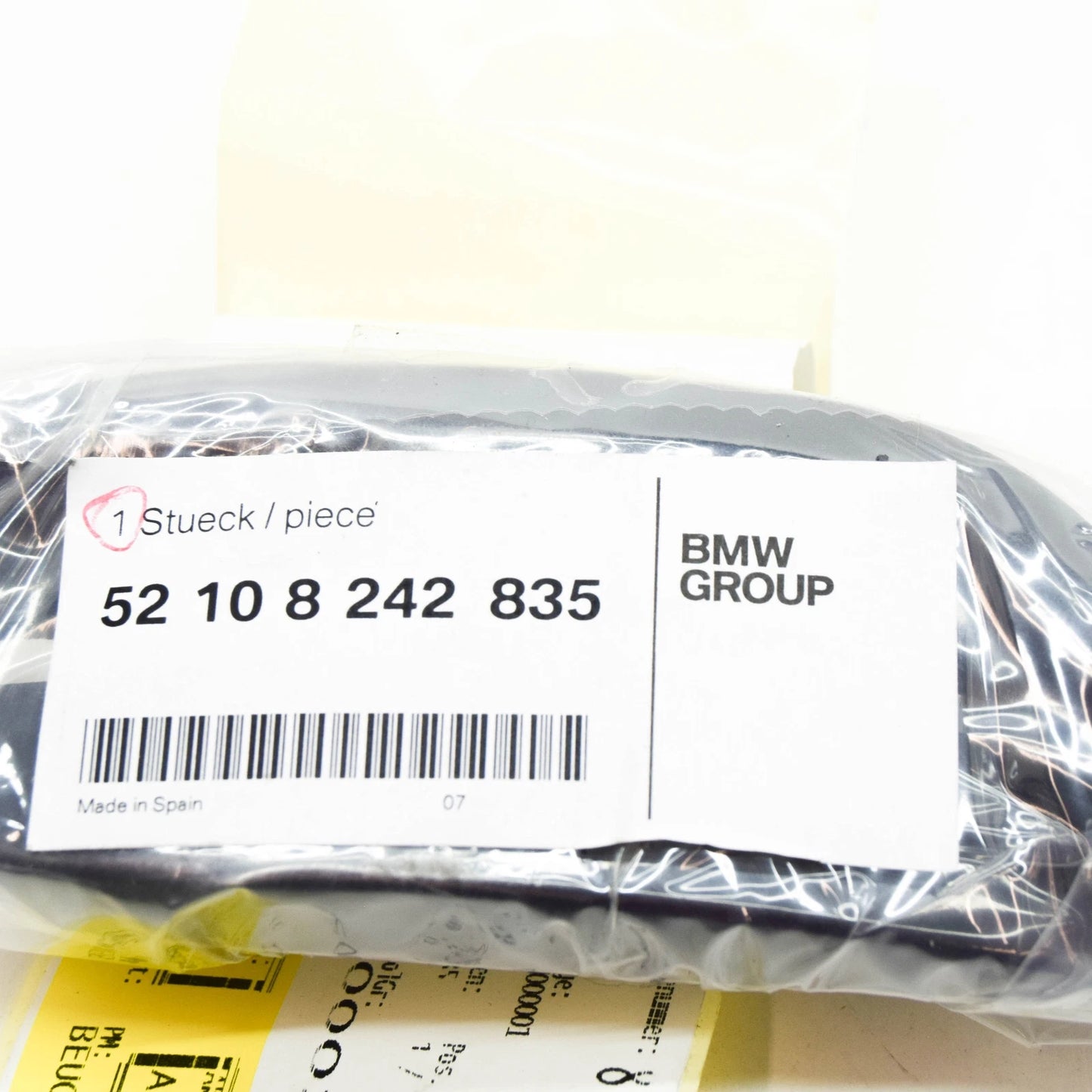 NEW BMW 3 E46 INTERIOR SEAT FRAME LEFT COVERING 8242835 52108242835 ORIGINAL