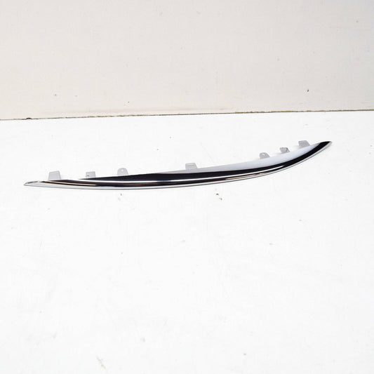 NEW MB C W205 FRONT RIGHT BUMPER GRILLE UPPER TRIM CHROME A2058850474 ORIGINAL