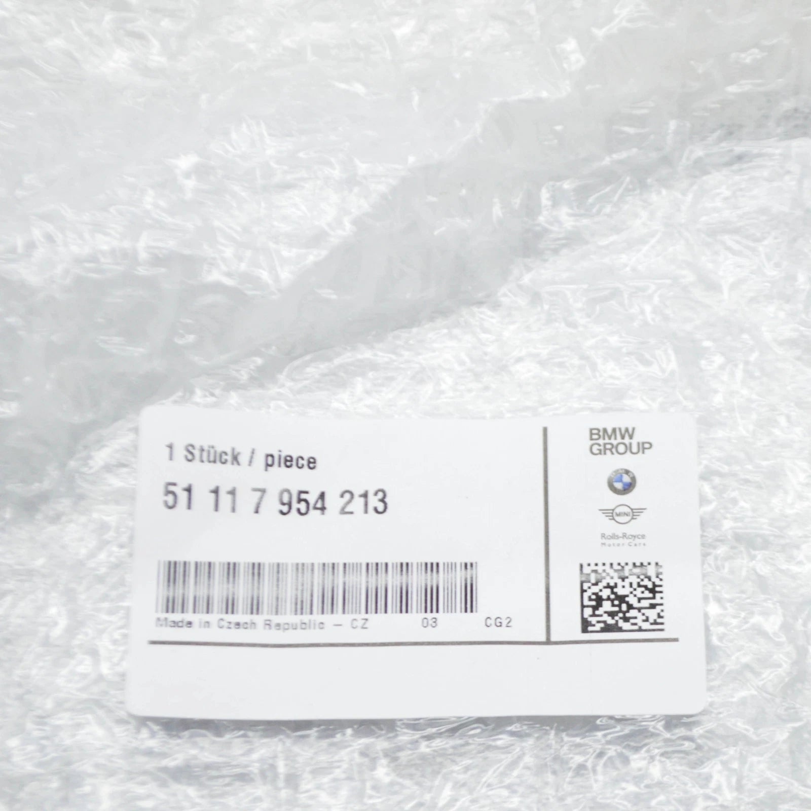 NEW BMW X1 F48 FRONT BUMPER TRIM 51117954213 ORIGINAL