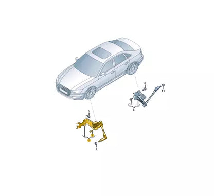 NEW AUDI A6 4K C8 FRONT LEFT HEADLIGHT LEVEL SENSOR 4K0941285B