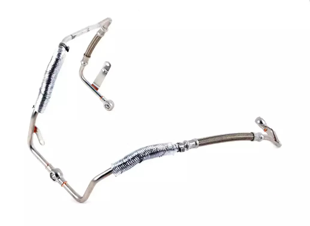 NEW BMW X5 E70 TURBOCHARGER OIL LINE 11427599233 7599233 ORIGINAL
