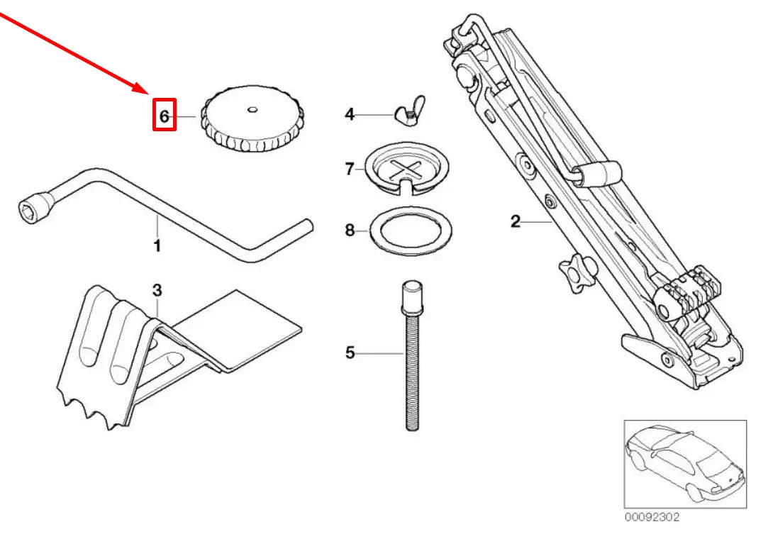 NEW BMW 7 E65, E66, E67 HANDWHEEL 71156756072 6756072 ORIGINAL