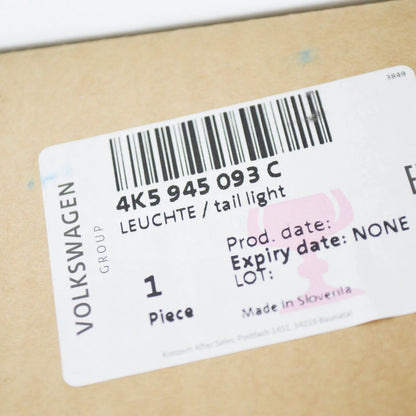 NEW AUDI A6 C8 REAR LEFT SIDE TAILGATE TAILLIGHT 4K5945093C ORIGINAL