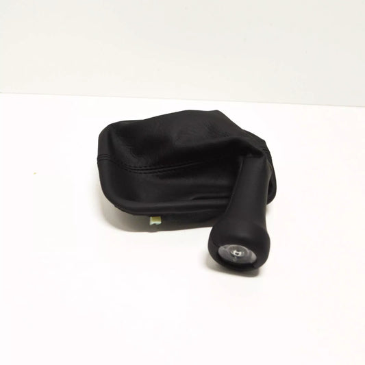 NEW BMW 3 E30 5 SPEED GEAR SHIFT LEATHER KNOB 25112225873 2225873 ORIGINAL