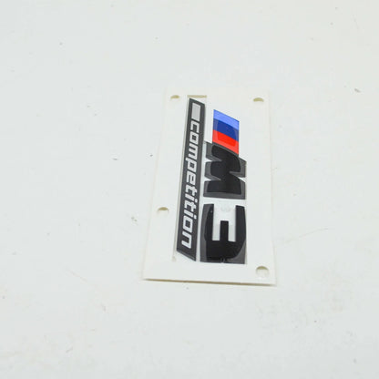 NEW BMW M3 G20 G80 COMPETITION REAR TAILGATE BOOTLID BADGE 51148084161 ORIGINAL