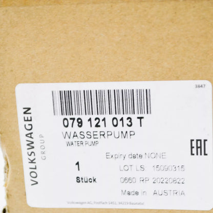 NEW AUDI A8 4H D4 WATER PUMP ASSEMBLY 079121013T ORIGINAL